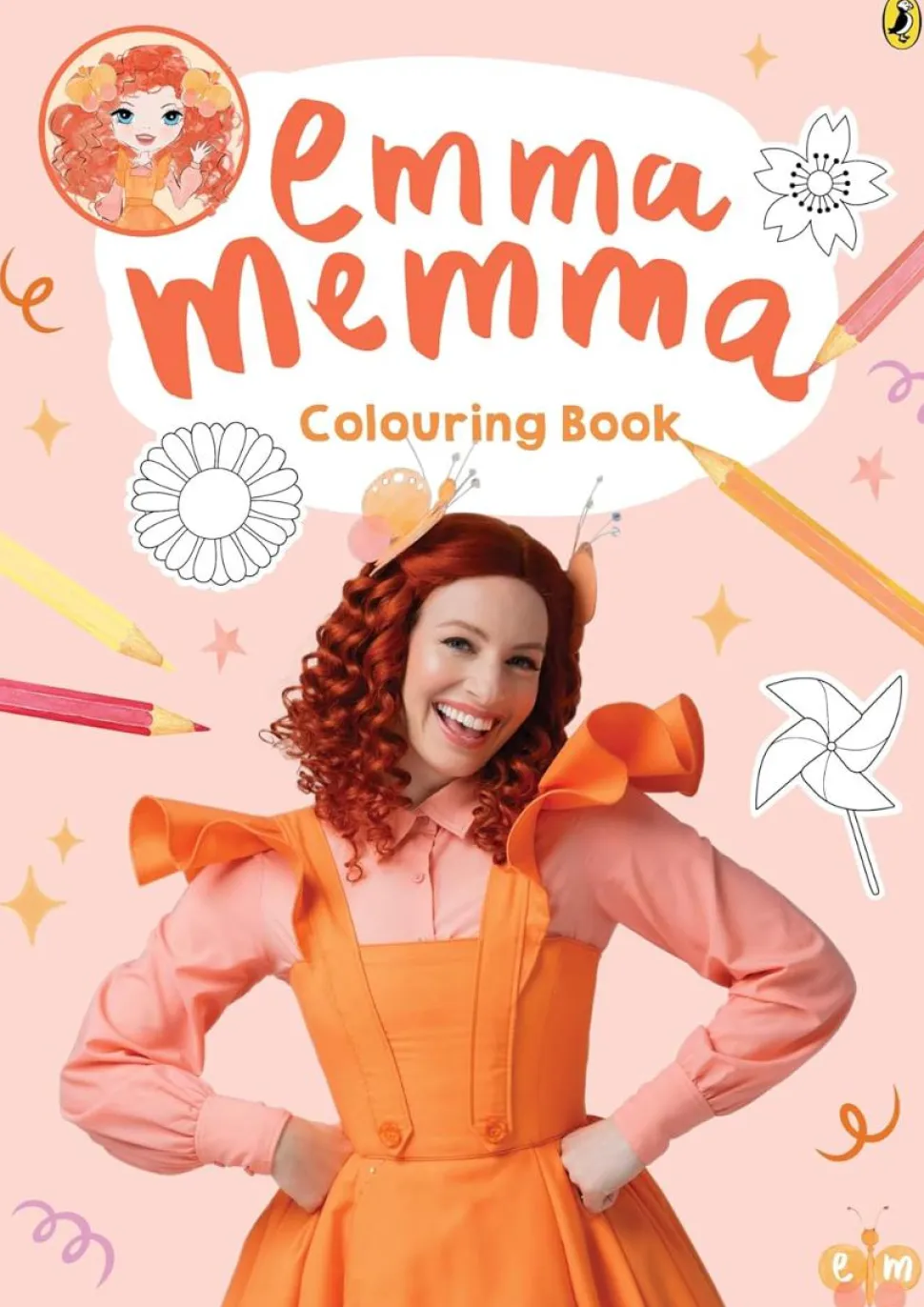 Emma Memma - Colouring Book Paperback Book