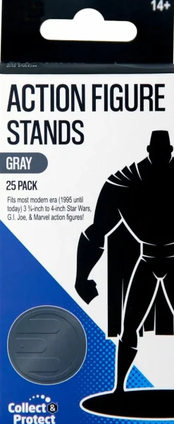 Entertainment Earth - Grey Action Figure Display Stand 25-Pack