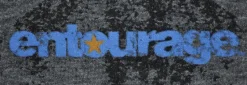 Entourage - Star Charcoal Blend Male Distressed T-Shirt