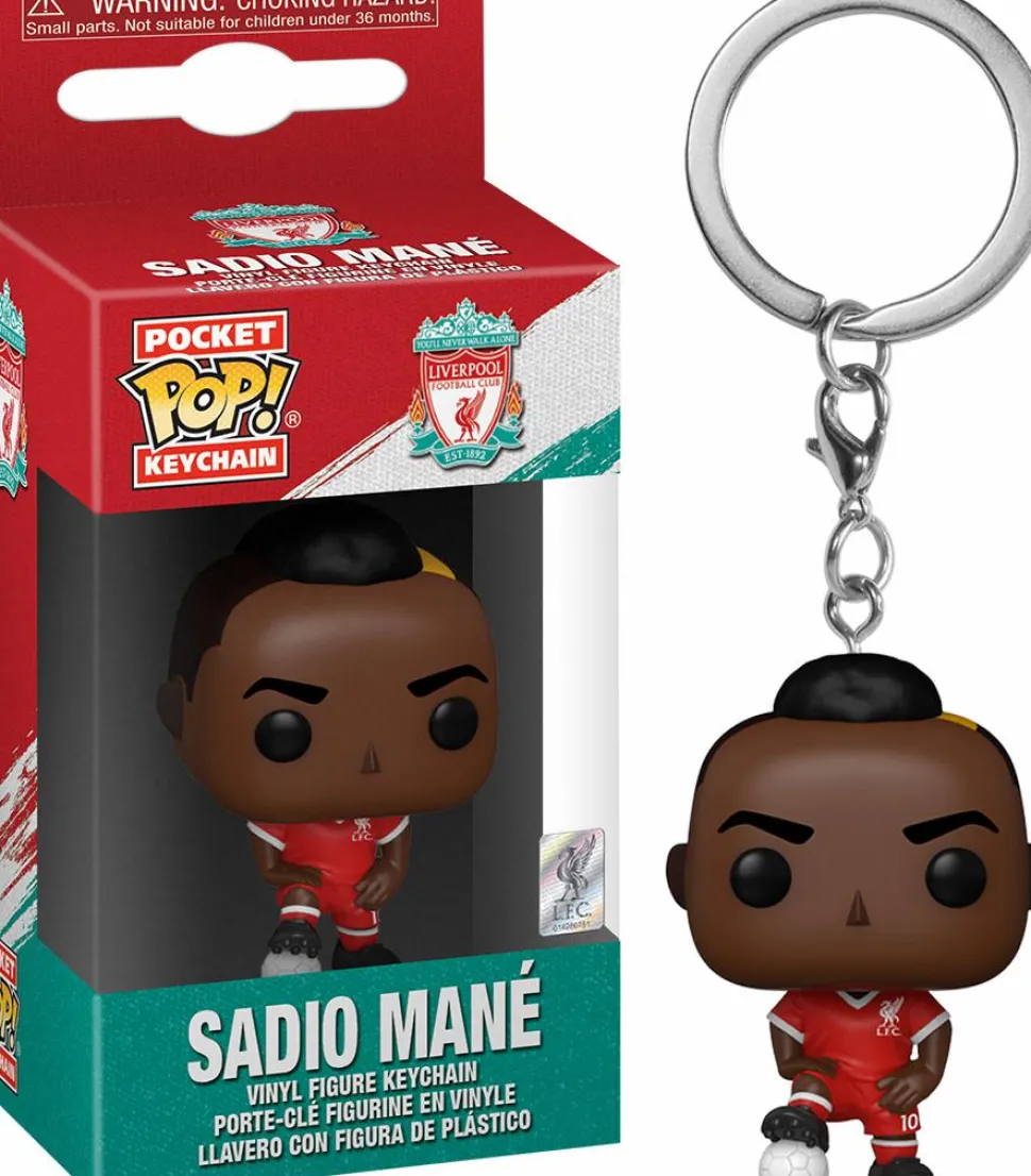 EPL Football (Soccer) - Sadio Mane Liverpool Pocket Pop! Vinyl Keychain