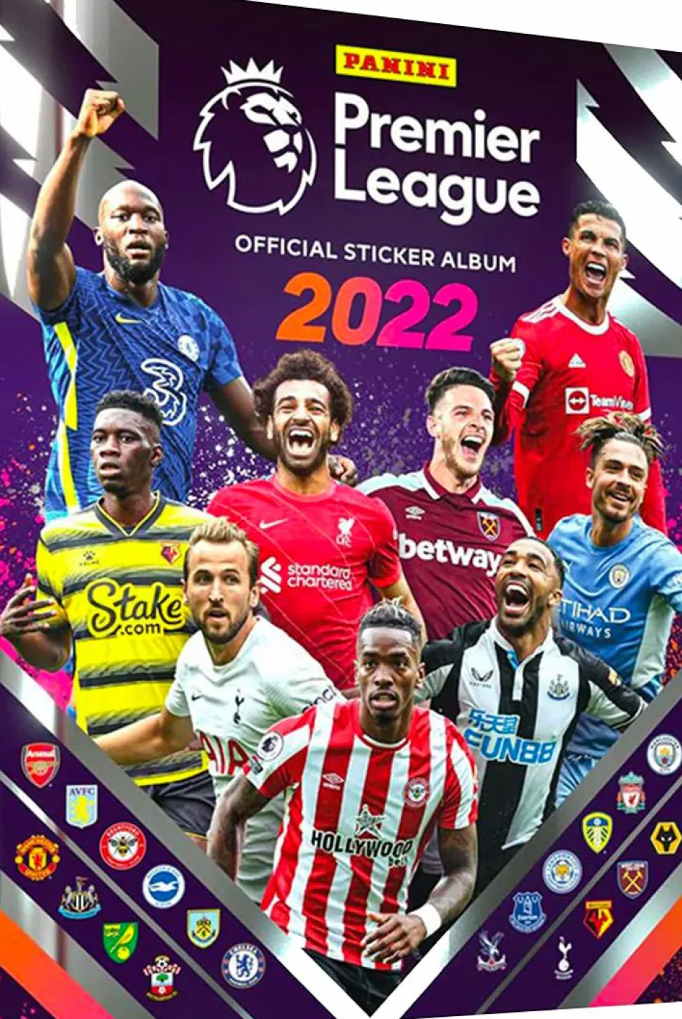 EPL Premier League Football (Soccer) - 2022 Panini Official Sticker Collection Album