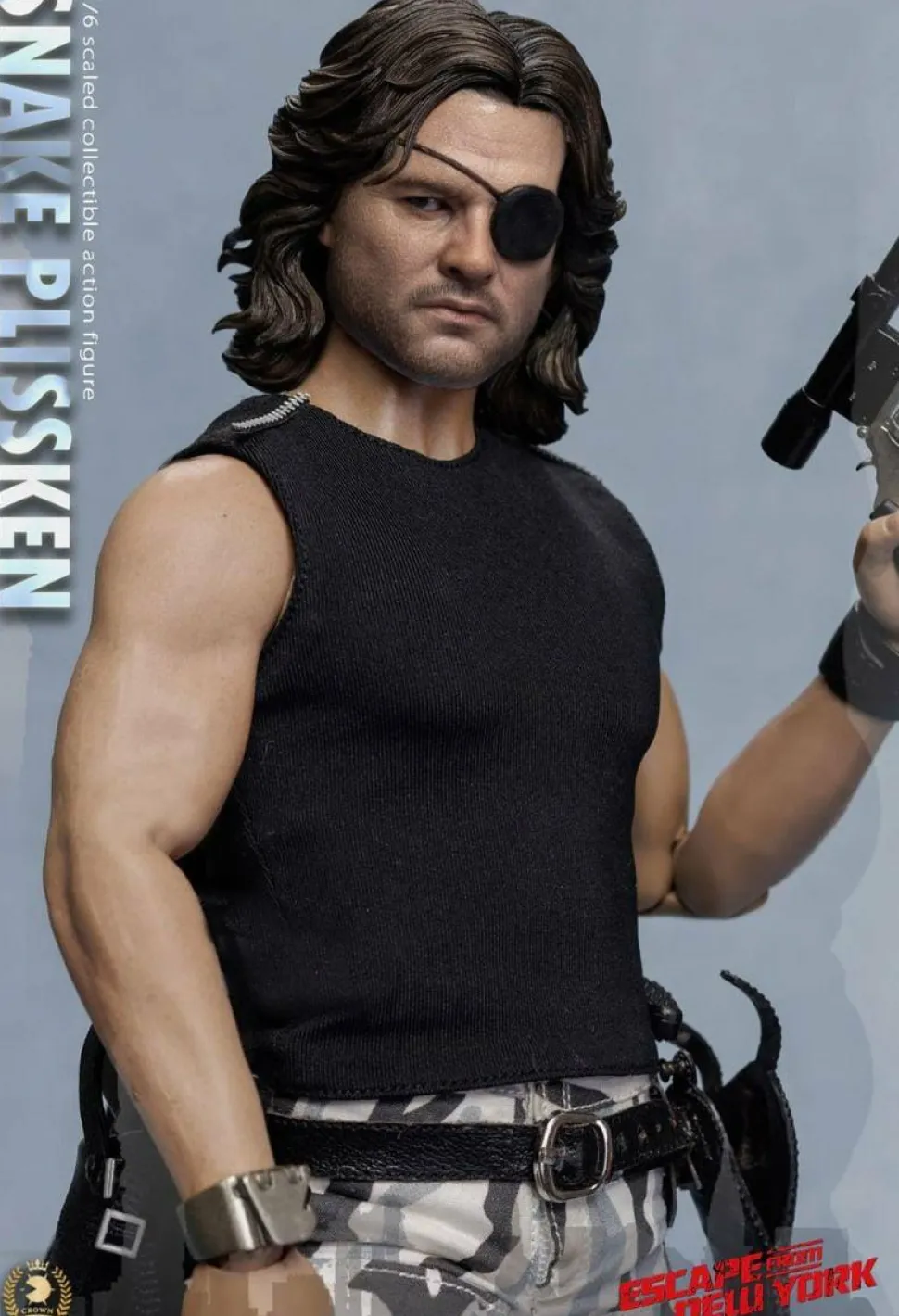 Escape from New York (1981) - Snake Plissken (Sculpted Hair Version) 1/6th Scale Action Figure