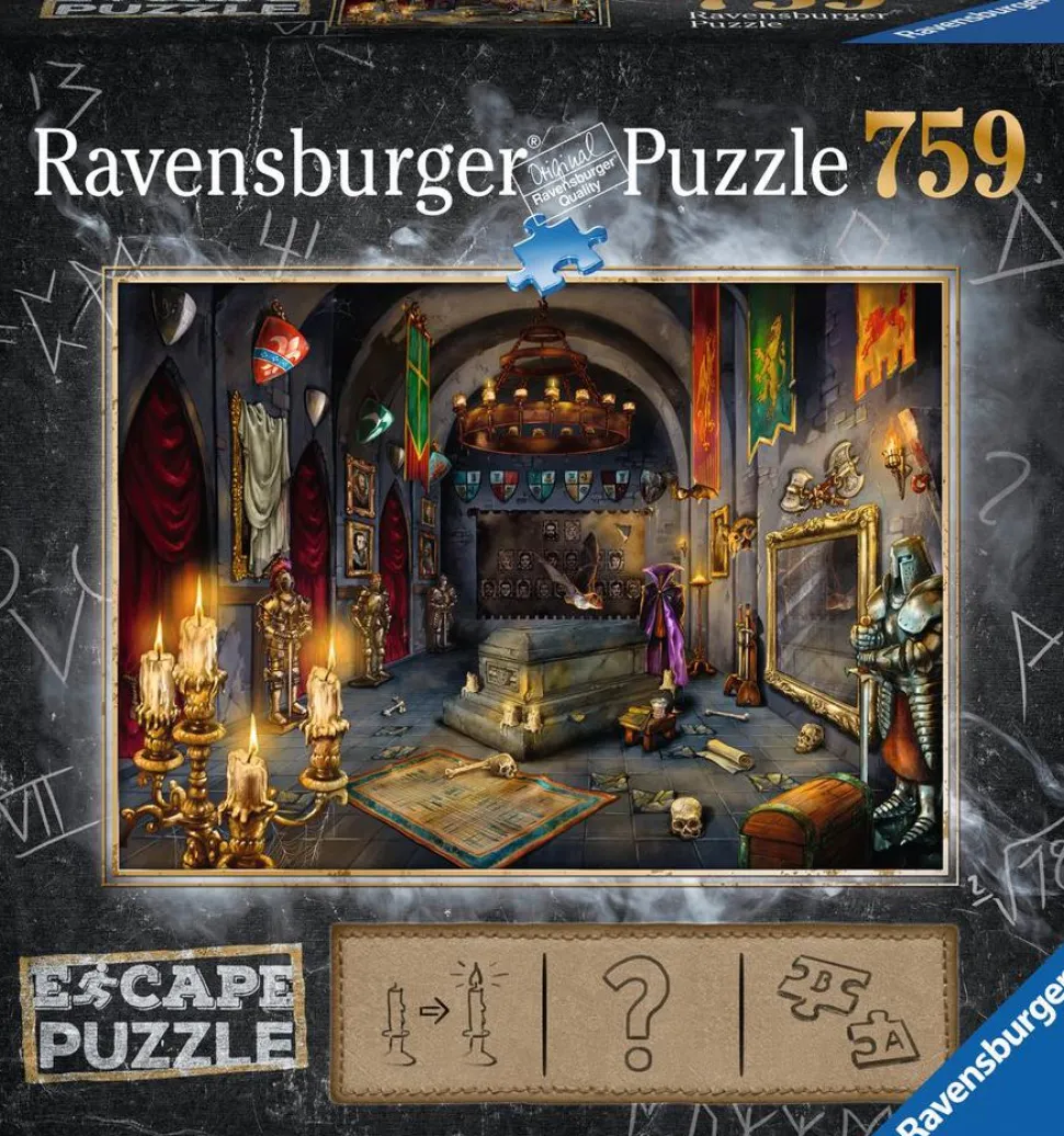 Escape Puzzle - Vampire Castle 759 Piece Jigsaw Puzzle