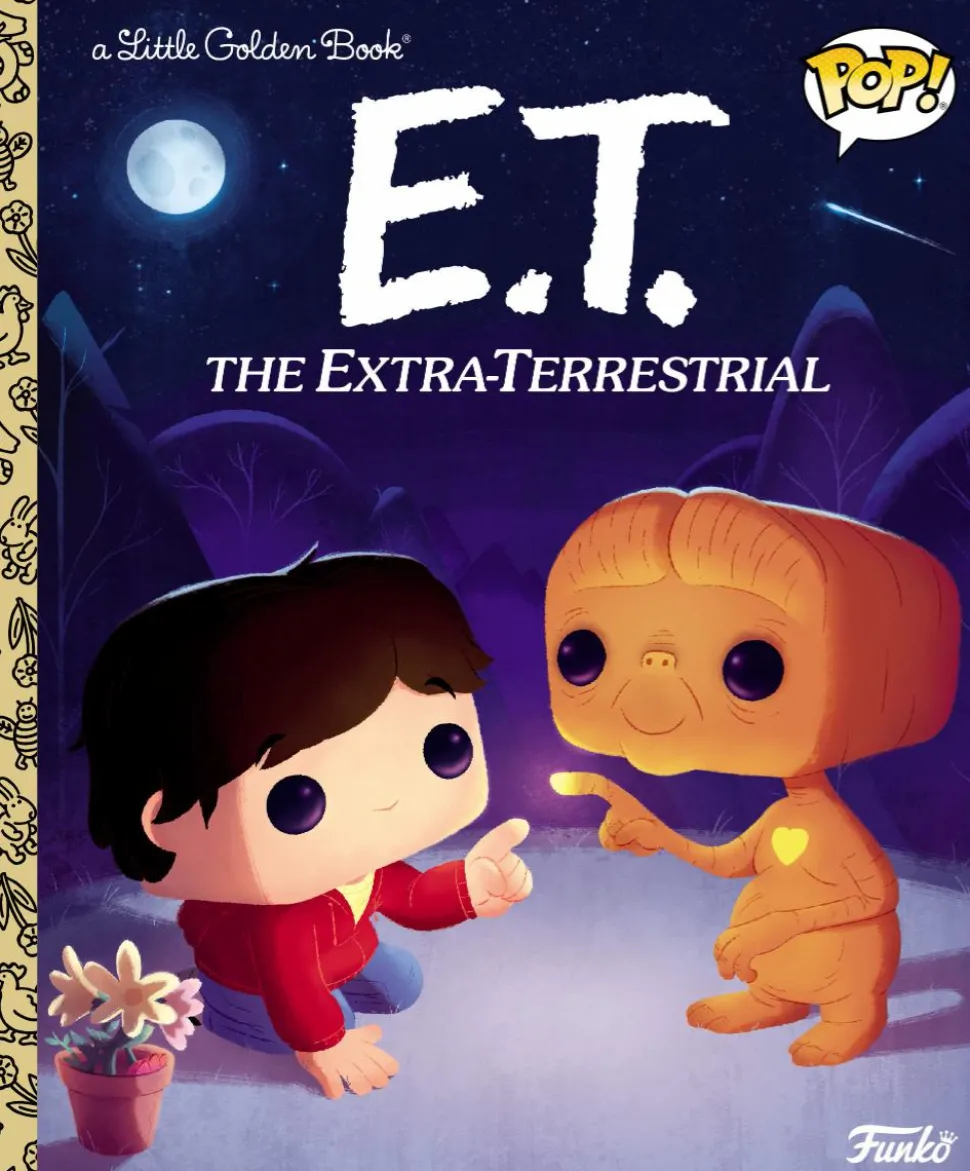 E.T. the Extra-Terrestrial - Funko Pop! Little Golden Book Hardcover Book