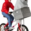 E.T. the Extra-Terrestrial - E.T. & Elliott with Bicycle Ultra Detail Figure UDF Vinyl Figure