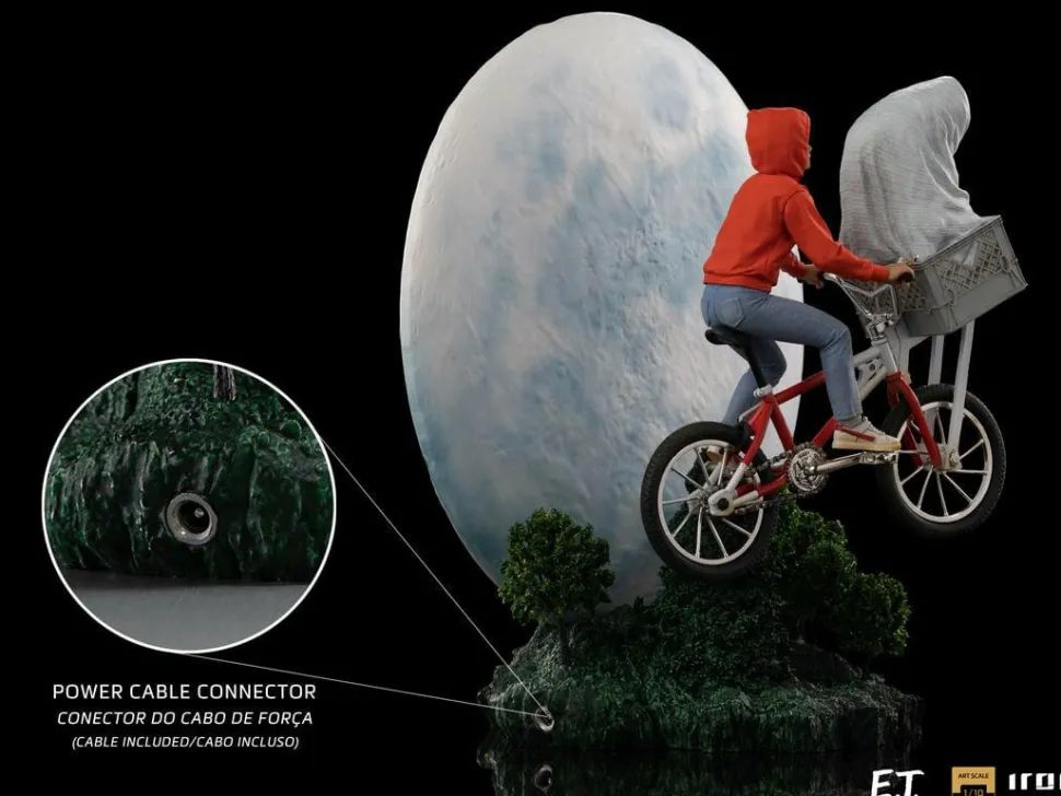 E.T. The Extra-Terrestrial - E.T & Elliott Deluxe 1/10th Scale Statue