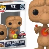 E.T. The Extra-Terrestrial - E.T. with Glowing Heart 40th Anniversary Glow in the Dark Pop! Vinyl Figure