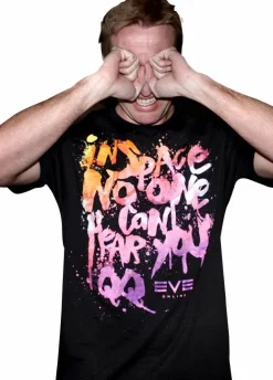 EVE - In Space Black Male T-Shirt