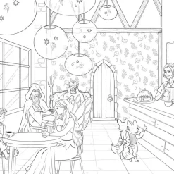 Everyday Magic: A Cozy Fantasy Colouring Book Paperback