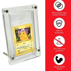 EVORETRO - Clear Acrylic PSA Graded Card Display Stand