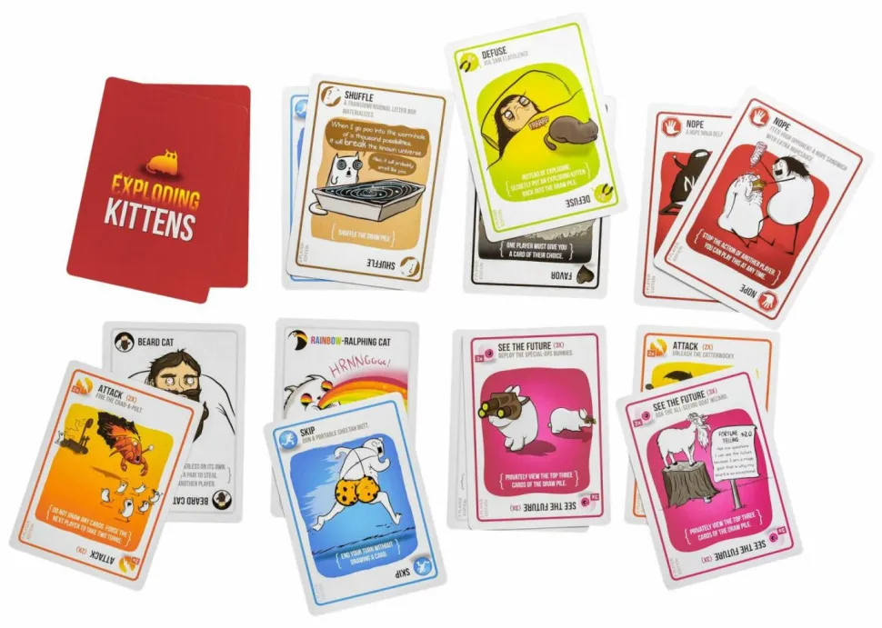 Exploding Kittens - 2 Player Edition Card Game