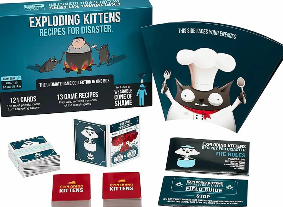 Exploding Kittens - Recipes For Disaster Card Game
