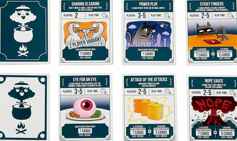Exploding Kittens - Recipes For Disaster Card Game