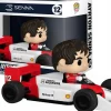 F1: Formula 1 - Ayrton Senna with Race Car Pop! Rides Vinyl Figure