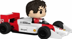 F1: Formula 1 - Ayrton Senna with Race Car Pop! Rides Vinyl Figure