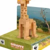 FabBrix - WWF Giraffe Wooden Brick Set
