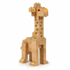 FabBrix - WWF Giraffe Wooden Brick Set
