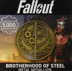 Fallout - Brotherhood of Steel Limited Edition Metal Medallion