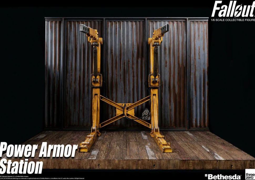 Fallout - Power Armour Station 1/6th Scale Accessory