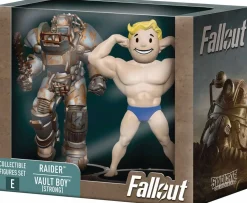 Fallout - Raider & Vault Boy (Strong) 3" 2-Pack Mini Figure Set