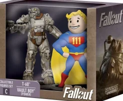 Fallout - T-60 & Vault Boy (Power) 3" 2-Pack Mini Figure Set