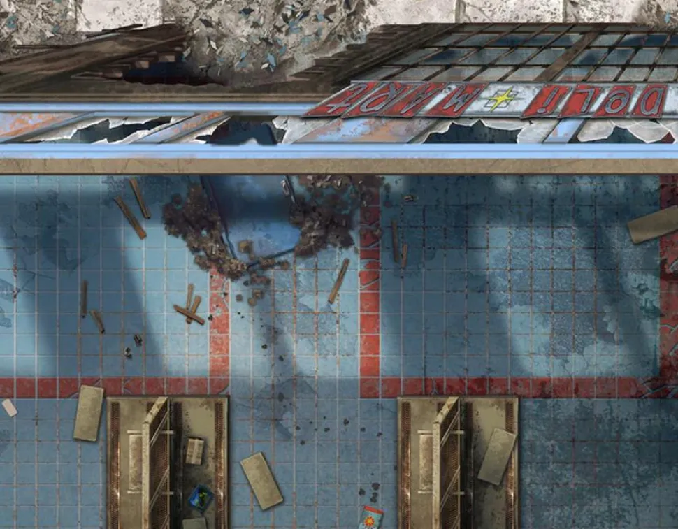 Fallout - The Roleplaying Game: Map Pack 2 Wasteland Locales