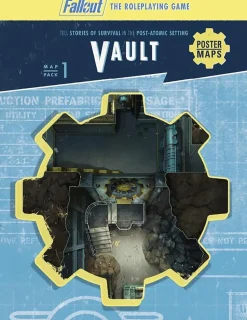 Fallout - The Roleplaying Game Map Pack 1 Vault Poster Maps