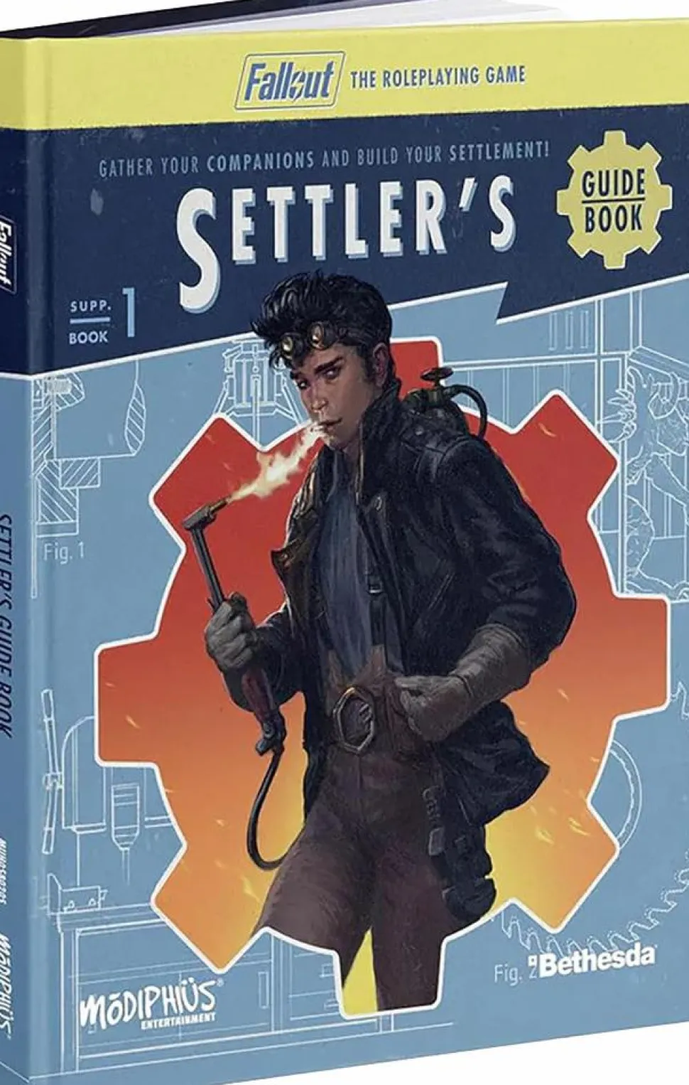 Fallout - The Roleplaying Game Settler's Guide Book Hardcover Book
