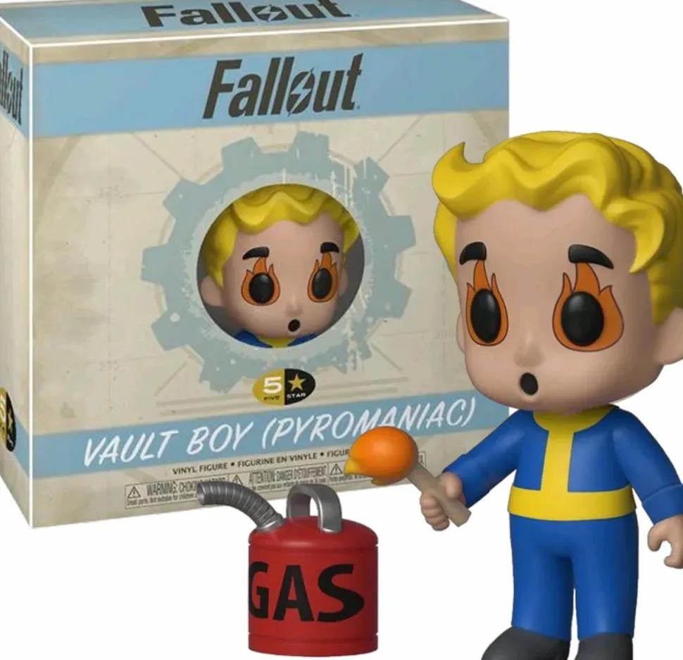 Fallout - Vault Boy (Pyromaniac) 5 Star 4" Vinyl Figure