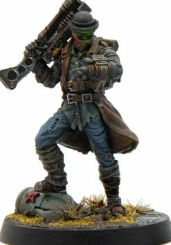 Fallout: Wasteland Warfare - Legends of Vault 76 Unpainted Multi-Part Resin Miniatures 3-Pack