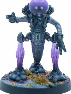 Fallout: Wasteland Warfare - Zetans: Invaders from Beyond Unpainted Multi-Part Resin Miniatures 5-Pack