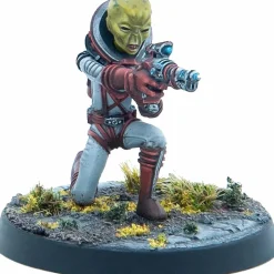 Fallout: Wasteland Warfare - Zetans: Invaders from Beyond Unpainted Multi-Part Resin Miniatures 5-Pack