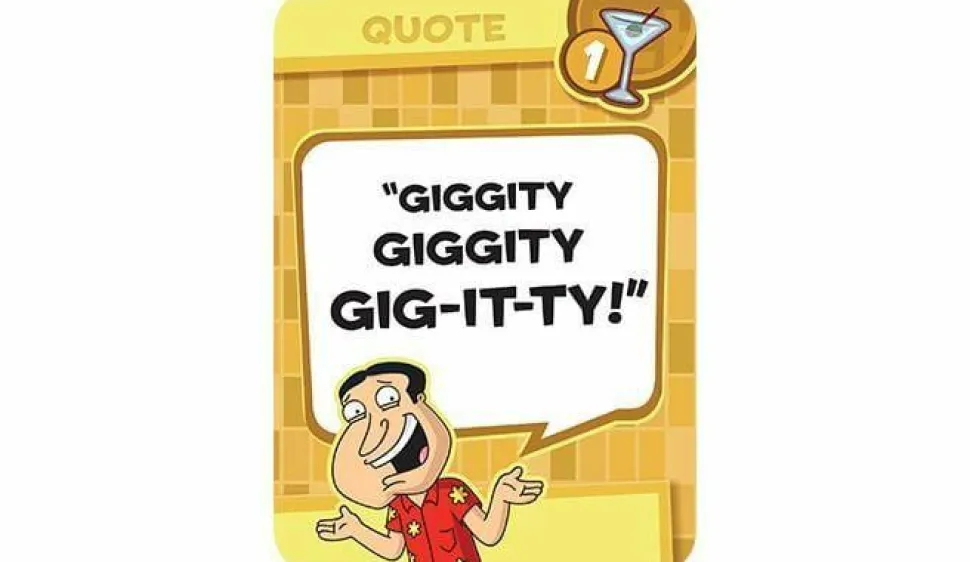 Family Guy - Stewie’s Sexy Party Board Game Quagmire Card Pack Expansion