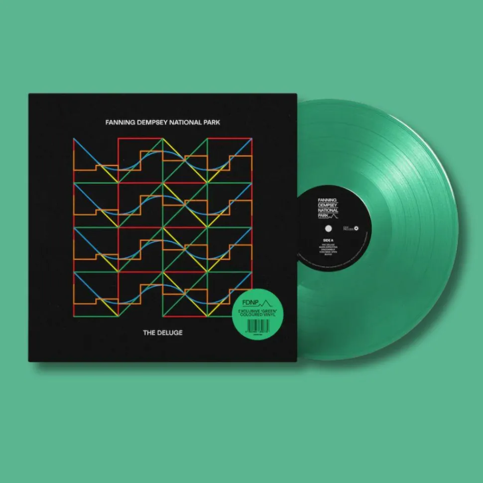 Fanning Dempsey National Park - The Deluge LP Vinyl Record (Green Coloured Vinyl)