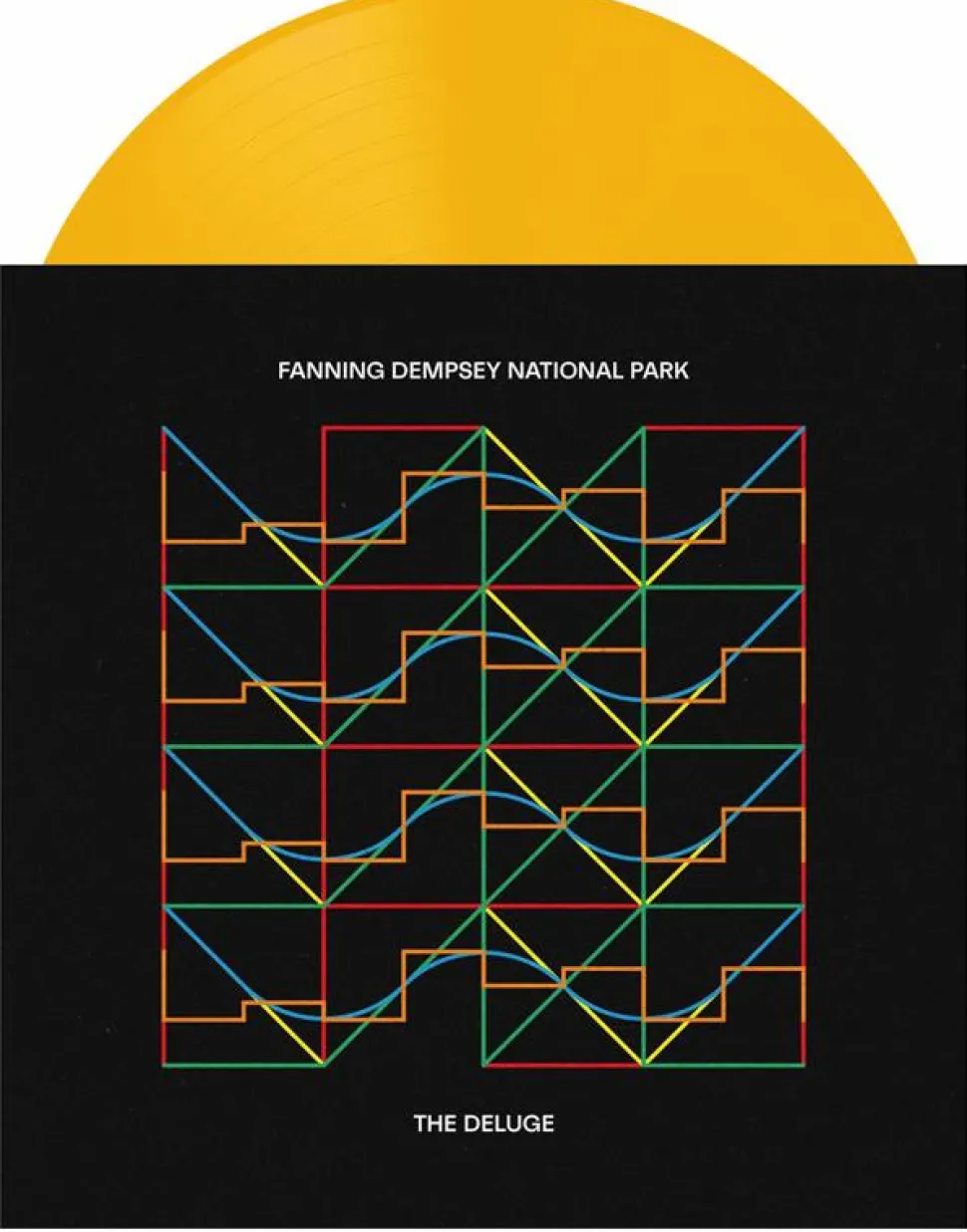 Fanning Dempsey National Park - The Deluge LP Vinyl Record (Yellow Coloured Vinyl)
