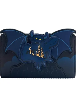 Fantasia (1940) - Chernabog Bald Mountain Glow in the Dark 4” Faux Leather Flap Wallet