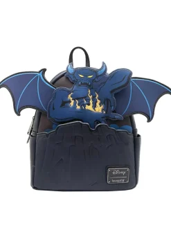 Fantasia (1940) - Chernabog Bald Mountain Glow in the Dark 10” Faux Leather Mini Backpack