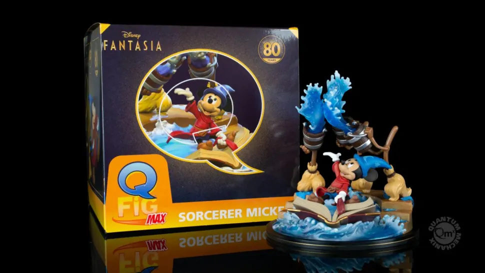 Fantasia (1940) - Sorcerer Mickey Q-Fig MAX 7” Vinyl Figure