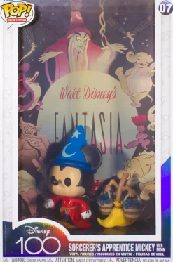 Fantasia (1941) - Sorcerer’s Apprentice Mickey With Broom Pop! Movie Poster Vinyl Figure