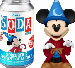 Fantasia - Sorcerer Mickey Vinyl SODA Figure in Collector Can (International Edition)