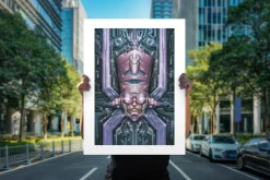 Fantastic 4 - Galactus Fine Art Print by Mariusz Siergiejew