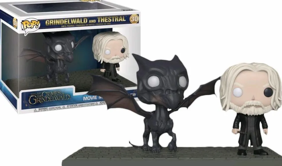 Fantastic Beasts 2: Crimes of Grindelwald - Grindelwald & Thestral Movie Moments Pop! Vinyl Figure 2-Pack