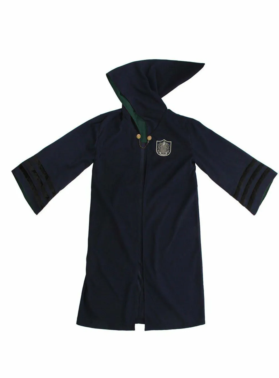 Fantastic Beasts 2: The Crimes of Grindelwald - Slytherin Vintage Hogwarts Robe Adult Costume Replica (One Size Fits Most)