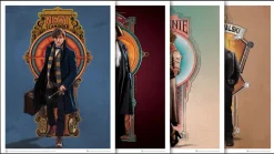 Fantastic Beasts and Where to Find Them - Art Print Set 3