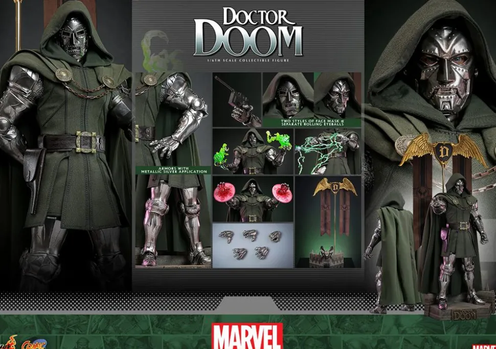 Fantastic Four - Doctor Doom 1/6th Scale Hot Toys Action Figure