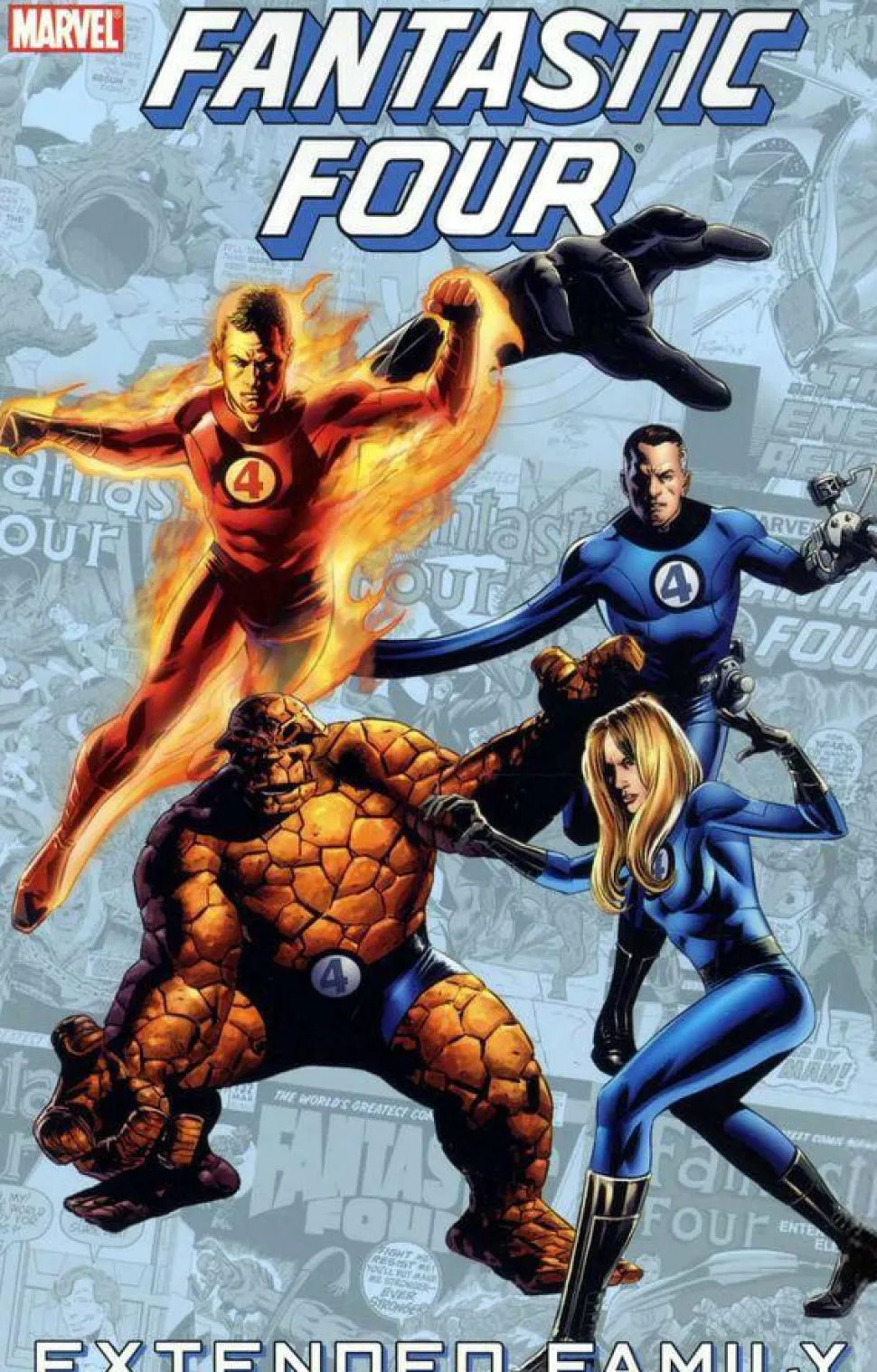 Fantastic Four - Extended Family Trade Paperback Book