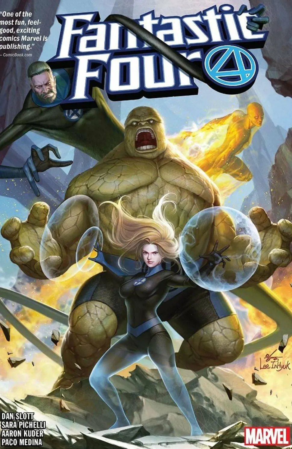 Fantastic Four - Fantastic Four by Dan Slott Volume 01 Hardcover Book