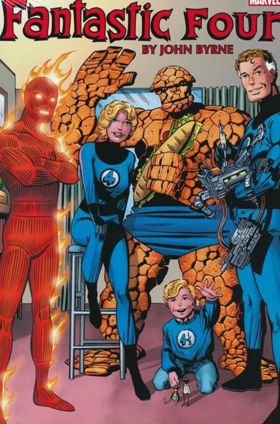 Fantastic Four - Fantastic Four by John Byrne Omnibus Volume 01 Hardcover Book (DM Variant Cover)
