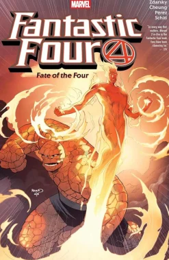 Fantastic Four - Fate of the Four by Chip Zdarsky Trade Paperback Book
