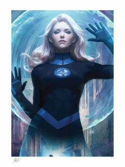 Fantastic Four - Sue Storm: Invisible Woman Fine Art Print by Stanley "Artgerm" Lau